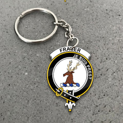 Fraser (of Lovat) Crest Keychain