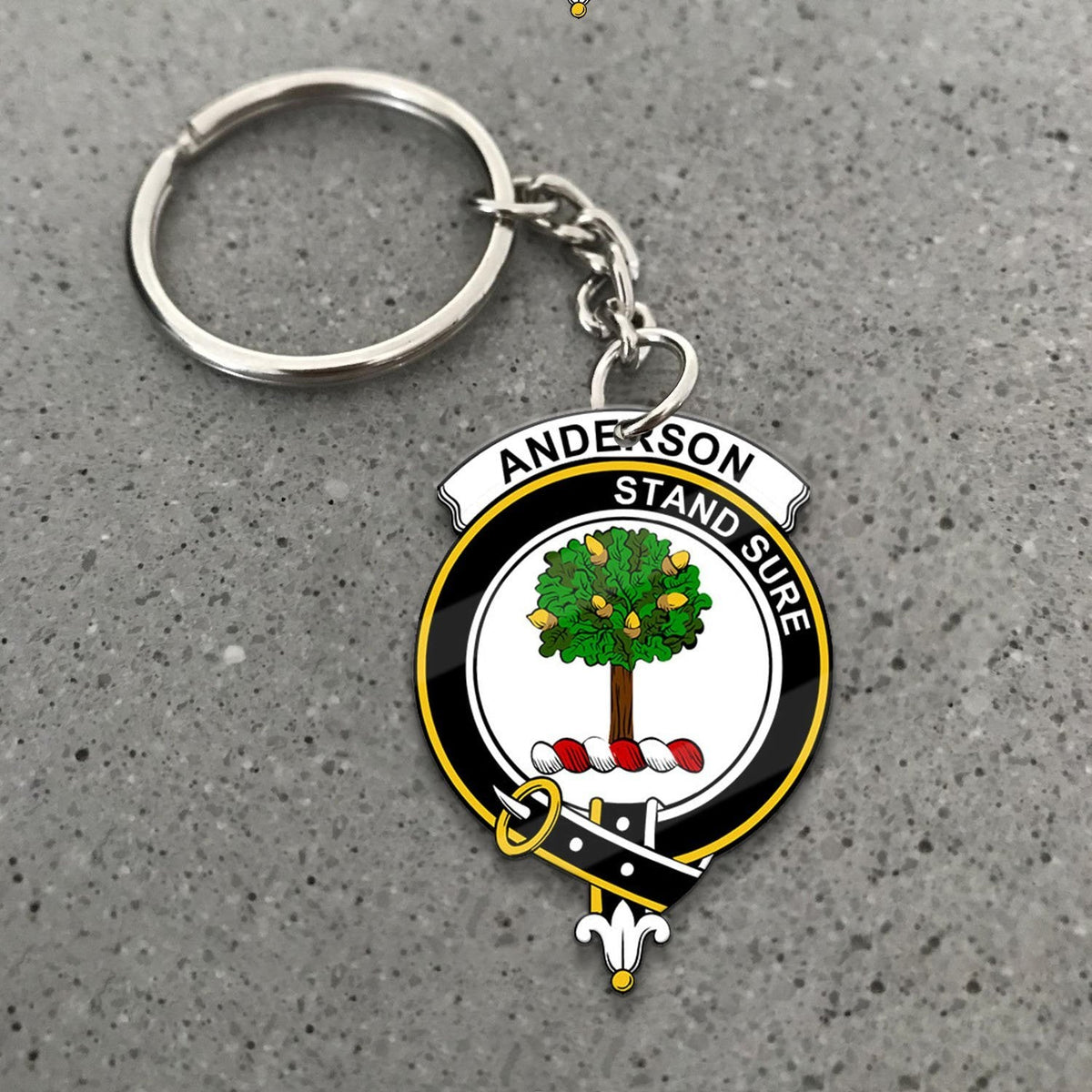 Anderson Crest Keychain