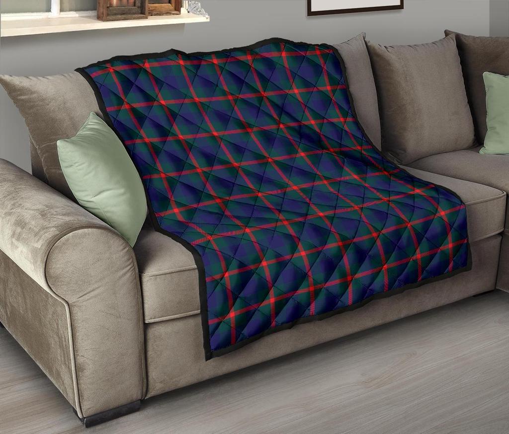 Agnew Family Modern Tartan Quilt