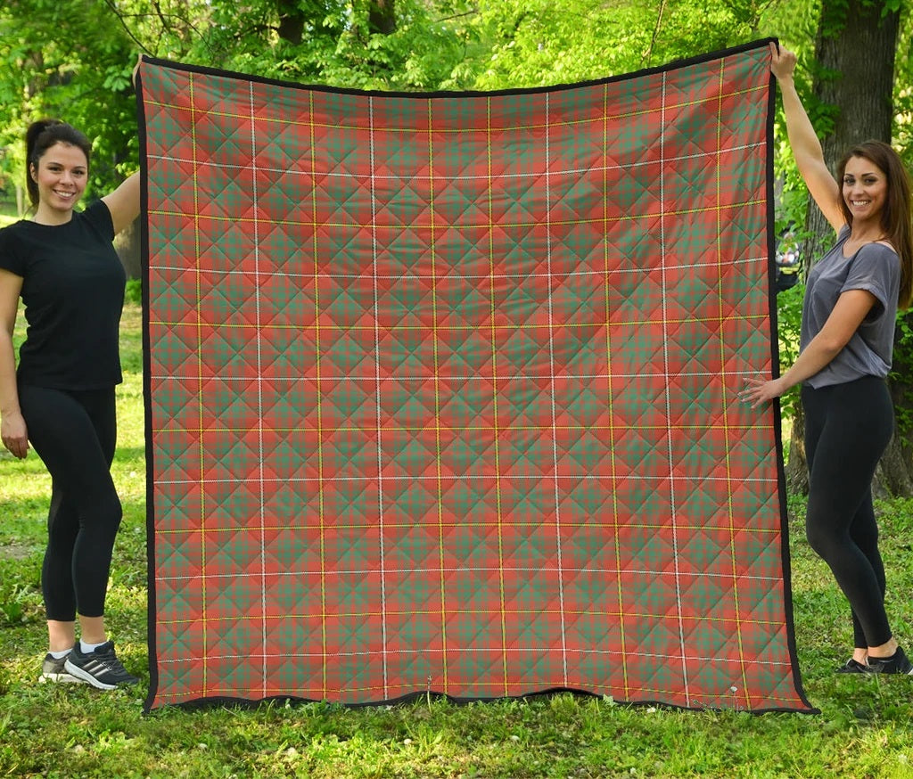 Bruce Ancient Family Tartan Quilt