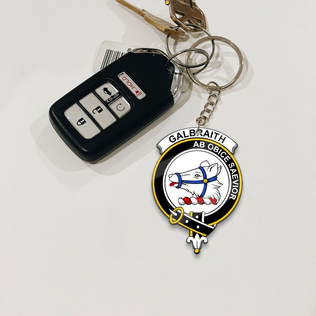 Galbraith Crest Keychain