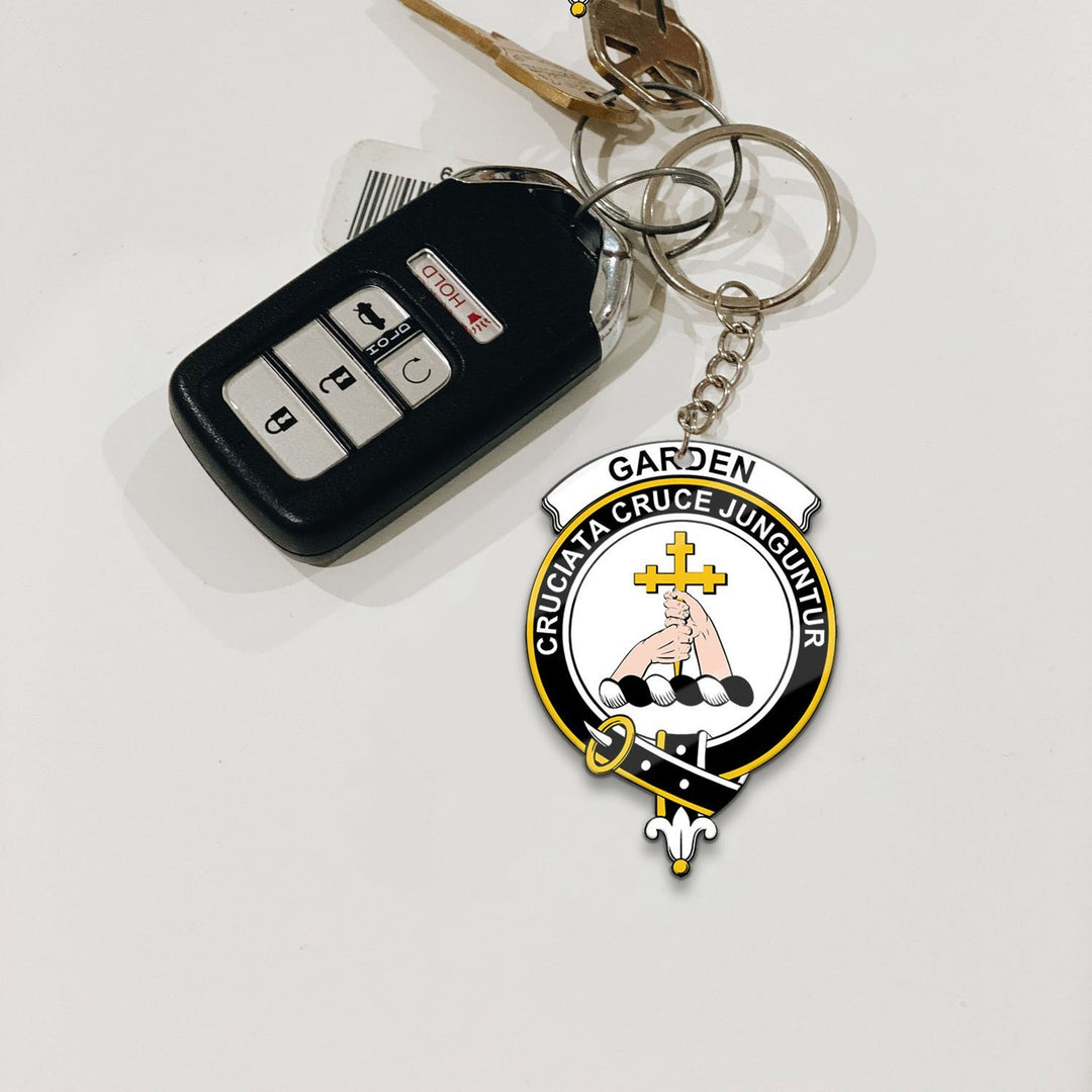 Garden Crest Keychain