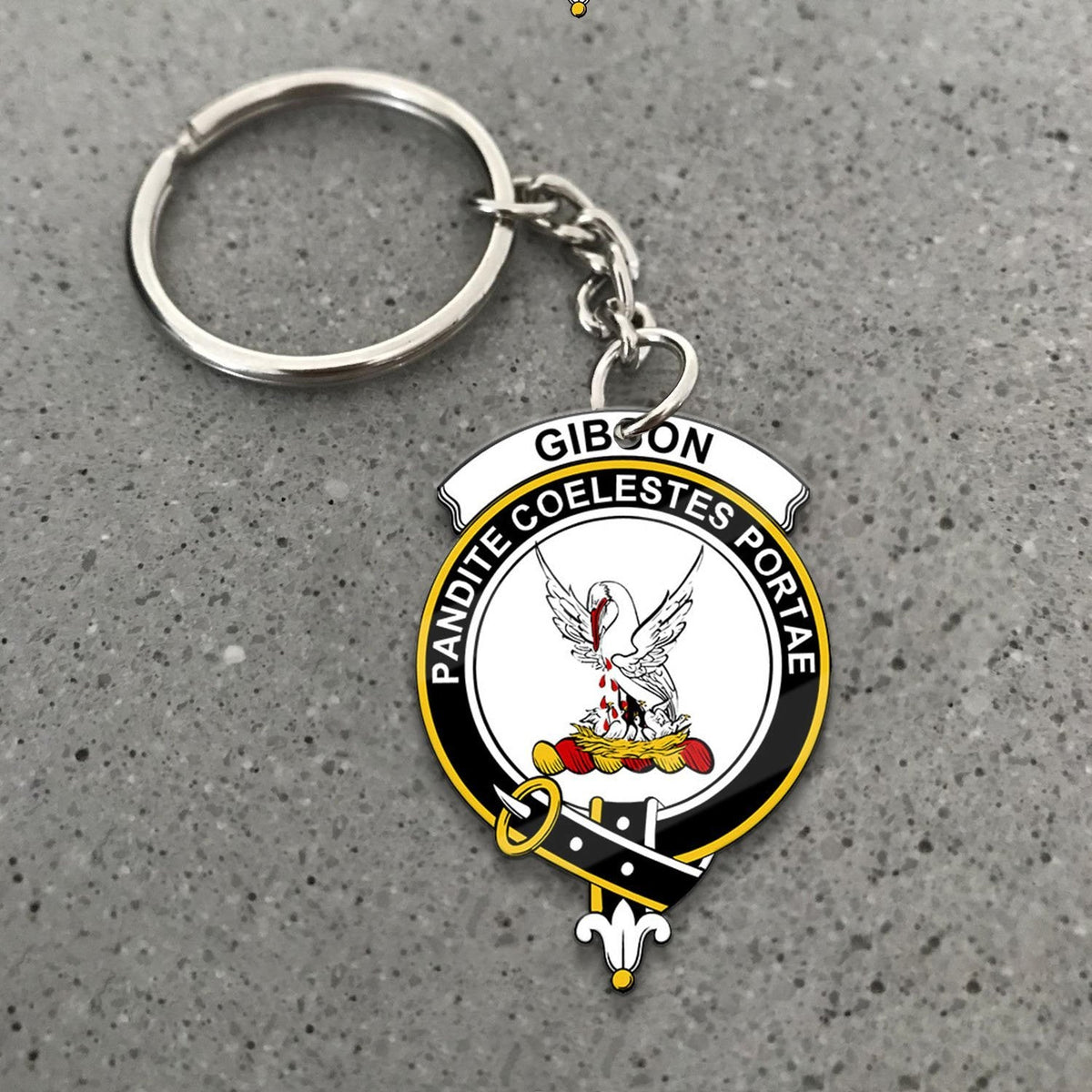 Gibson Crest Keychain