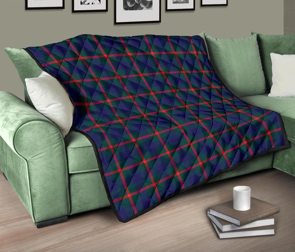 Agnew Family Modern Tartan Quilt