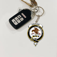 Graham Crest Keychain