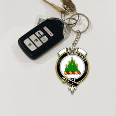 Grant Crest Keychain