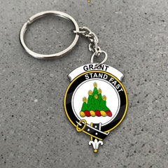 Grant Crest Keychain