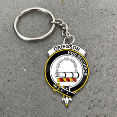 Grierson Crest Keychain