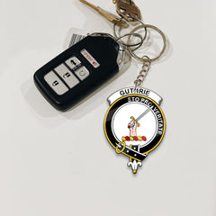 Guthrie Crest Keychain