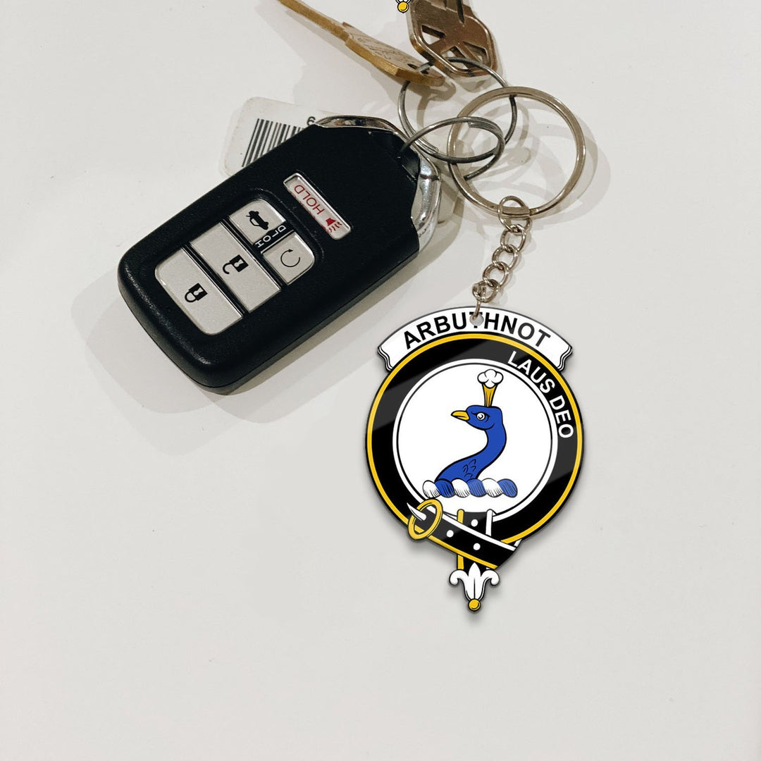 Arbuthnot Crest Keychain