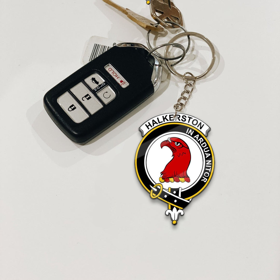 Halkerston Crest Keychain