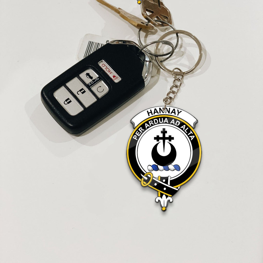 Hannay Crest Keychain