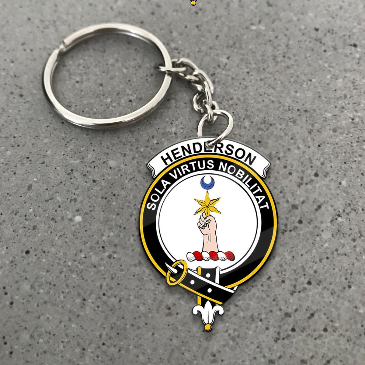 Henderson Crest Keychain