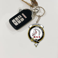 Hepburn Crest Keychain