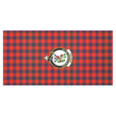 Fraser Tartan Crest Tablecloth