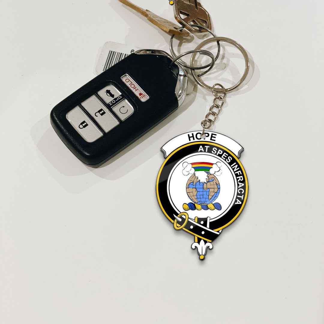 Hope Crest Keychain