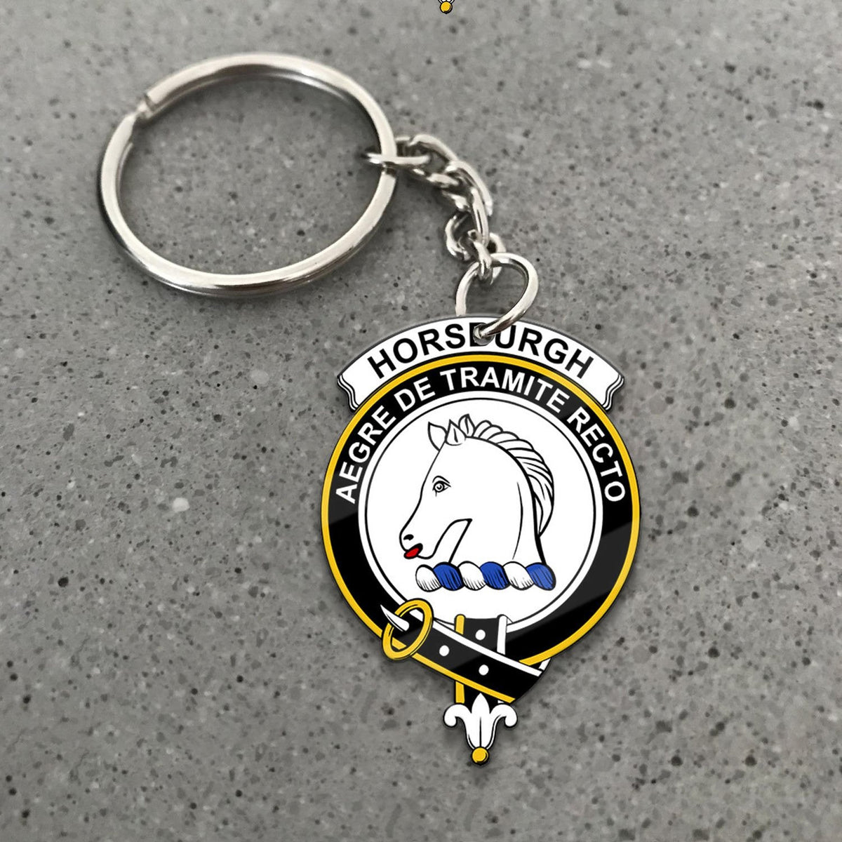 Horsburgh Crest Keychain