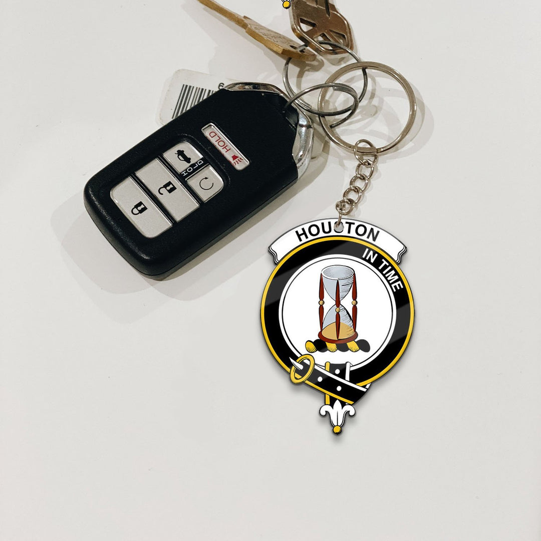 Houston Crest Keychain