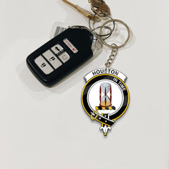 Houston Crest Keychain