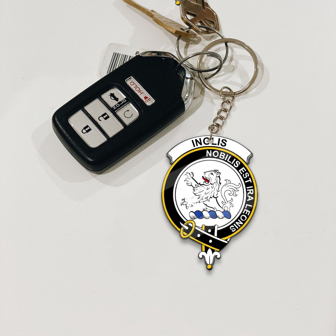 Inglis Crest Keychain