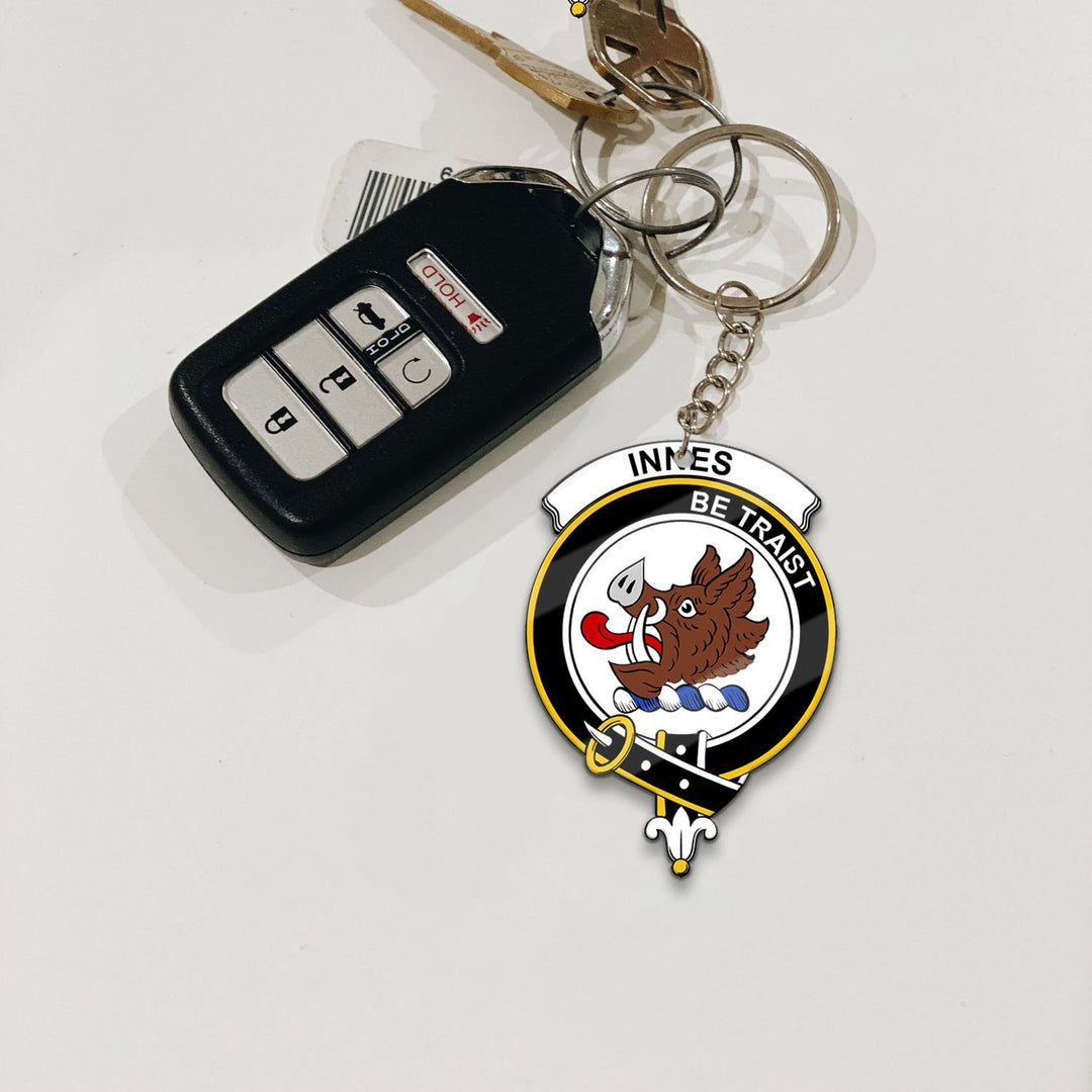 Innes Crest Keychain