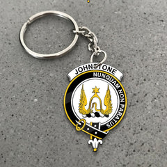 Johnstone Crest Keychain