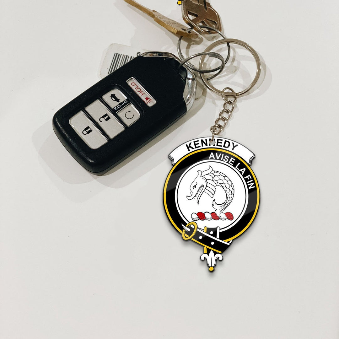 Kennedy Crest Keychain