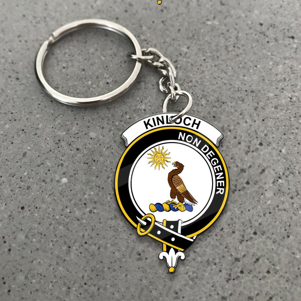 Kinloch Crest Keychain