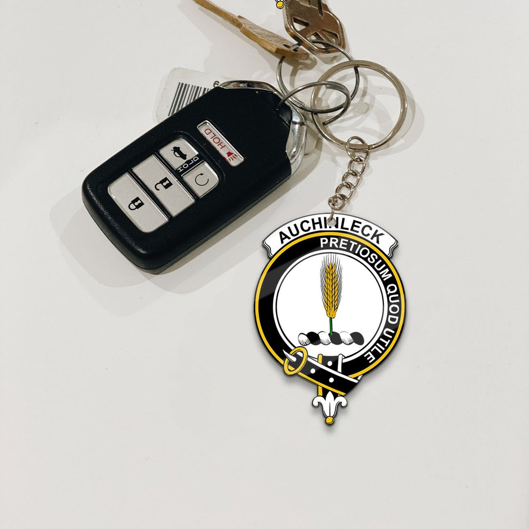 Auchinleck Crest Keychain