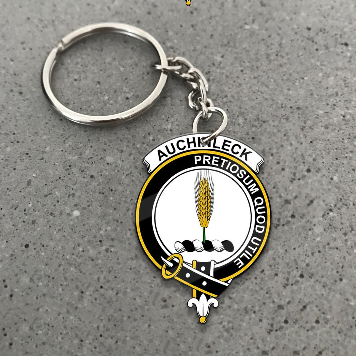 Auchinleck Crest Keychain