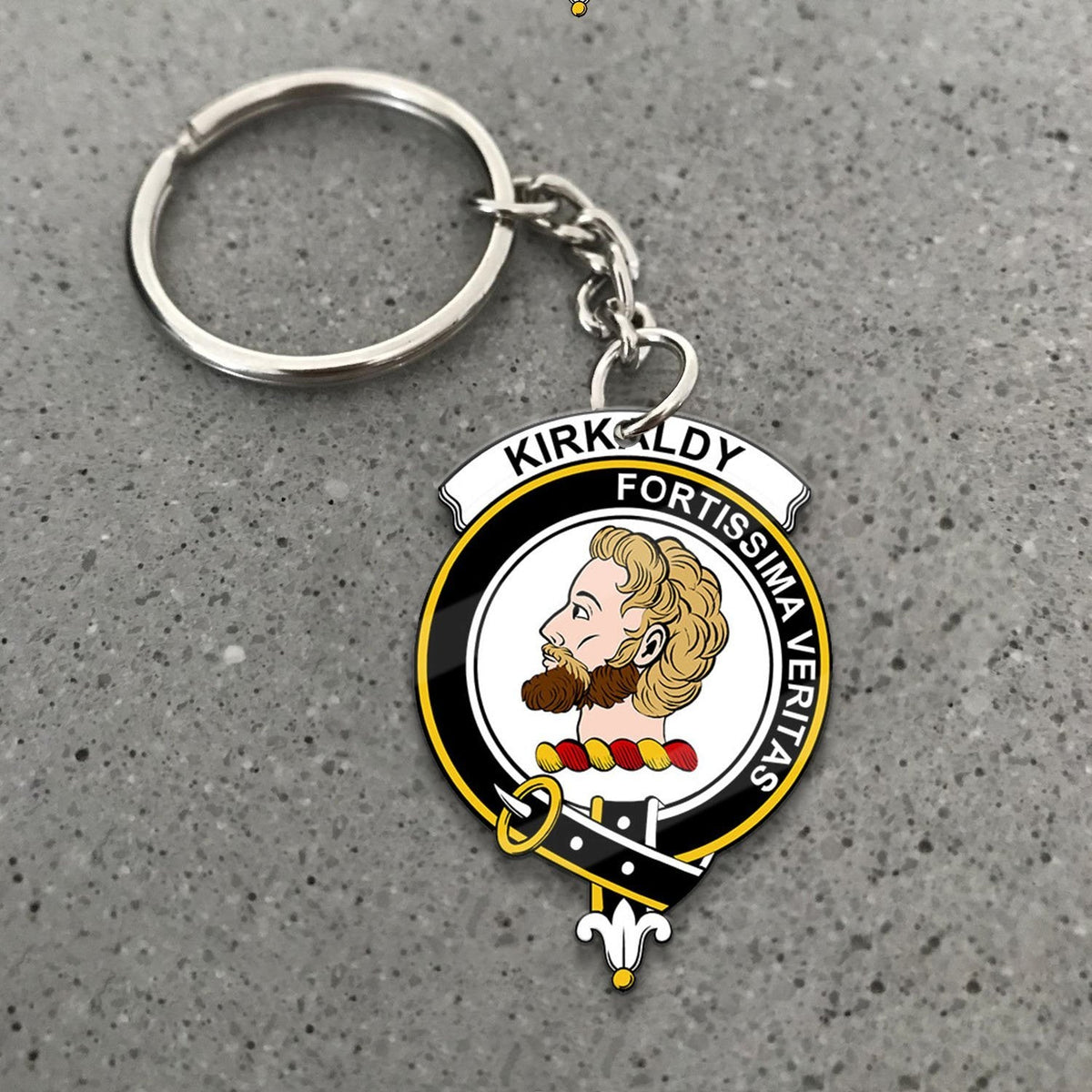 Kirkaldy Crest Keychain