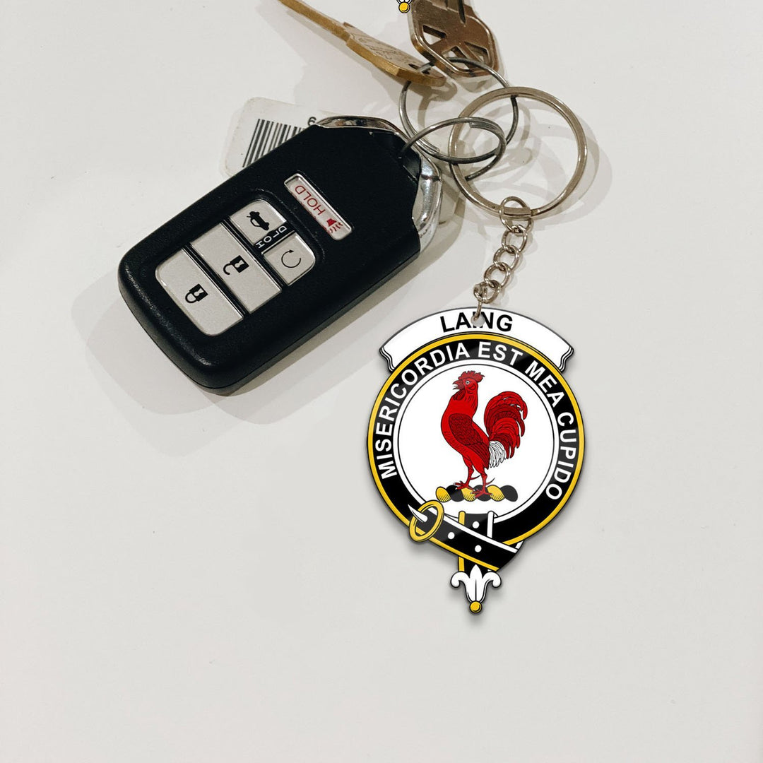 Laing Crest Keychain