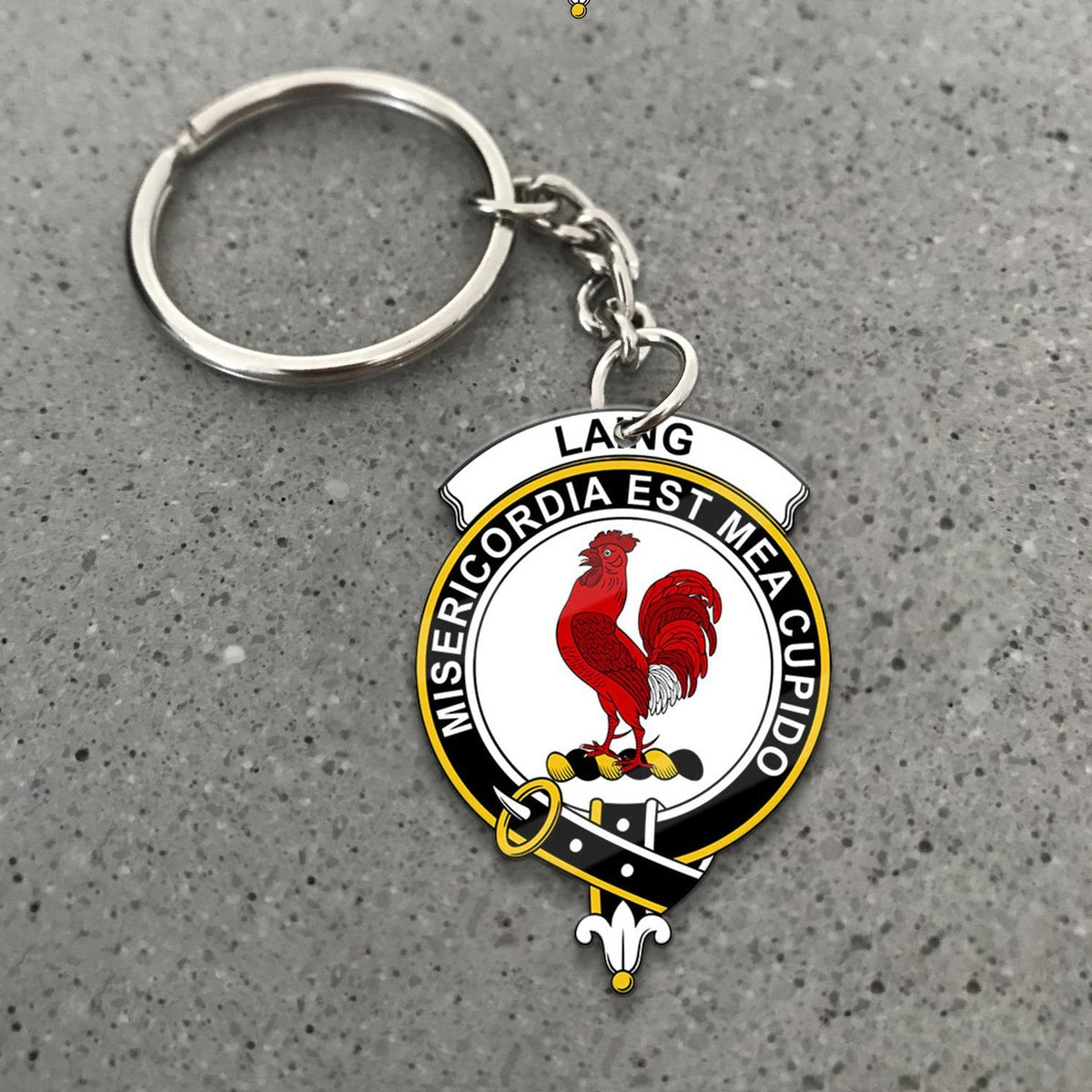 Laing Crest Keychain