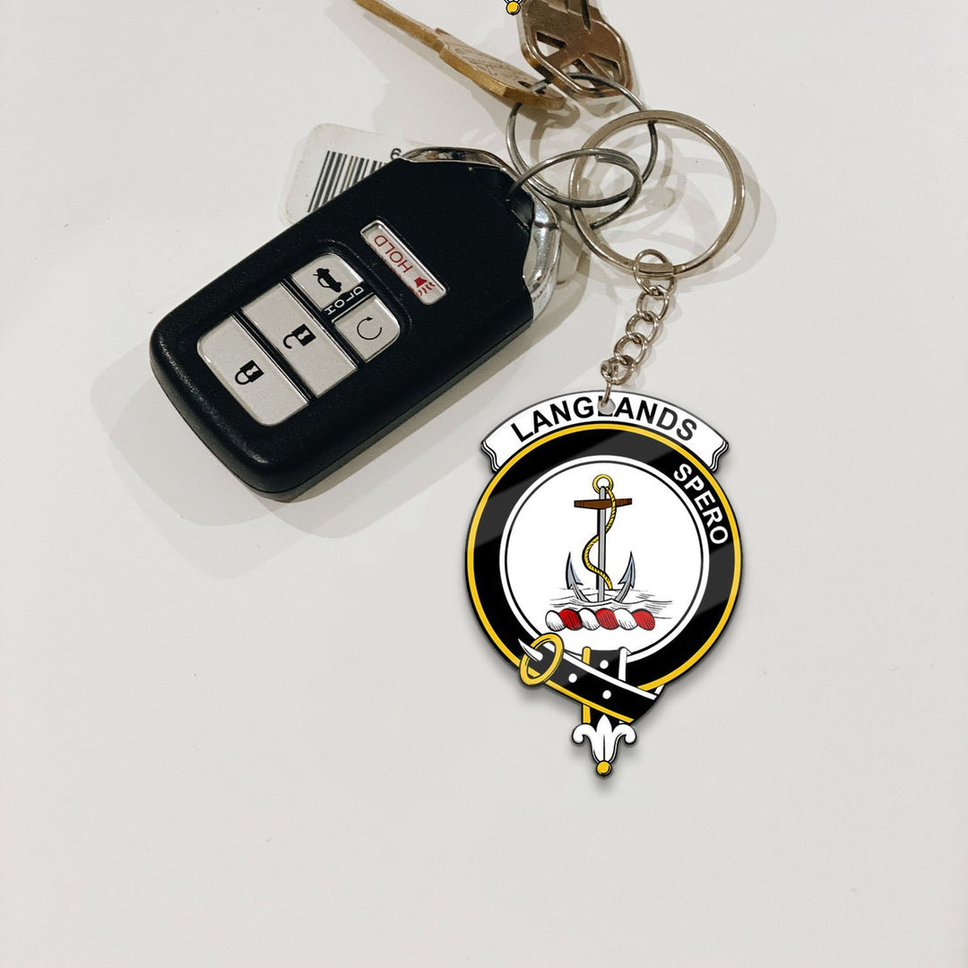 Langlands Crest Keychain