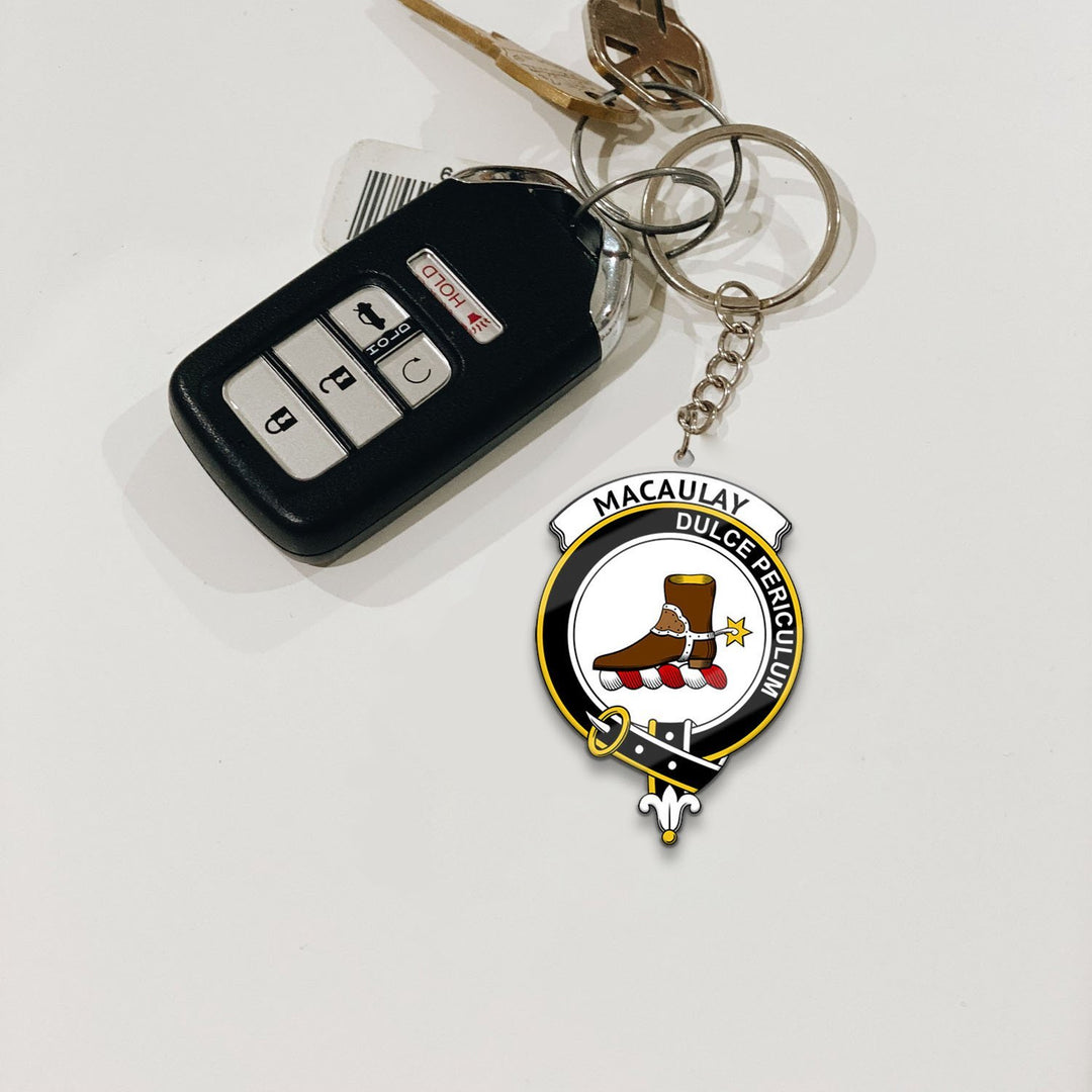 MacAulay Crest Keychain