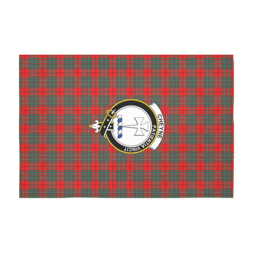 Cheyne Tartan Crest Tablecloth