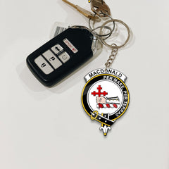 MacDonald (of Sleat) Crest Keychain