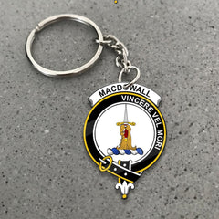 MacDowall (of Garthland) Crest Keychain