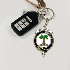 MacEwen Crest Keychain