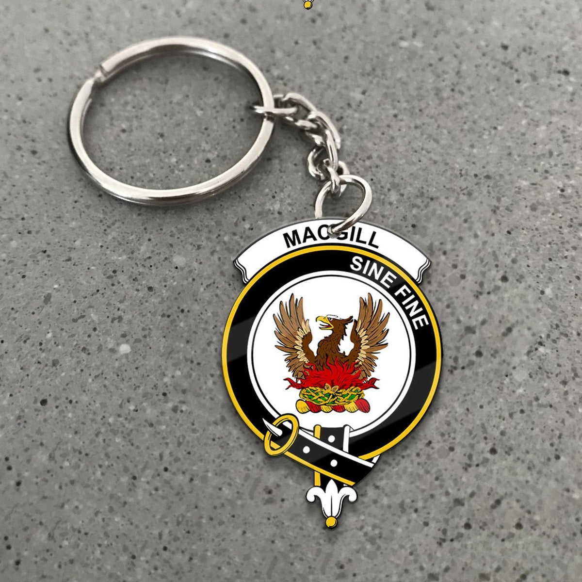 MacGill (Makgill) Crest Keychain