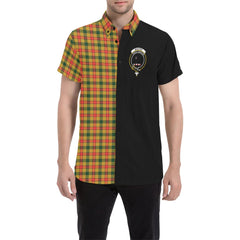 Baxter Modern Tartan Crest Men Shirt