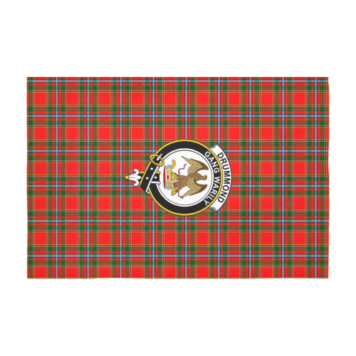 Drummond Tartan Crest Tablecloth