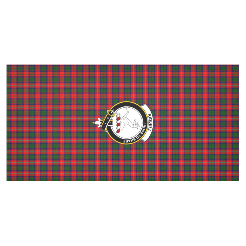 Riddell Tartan Crest Tablecloth