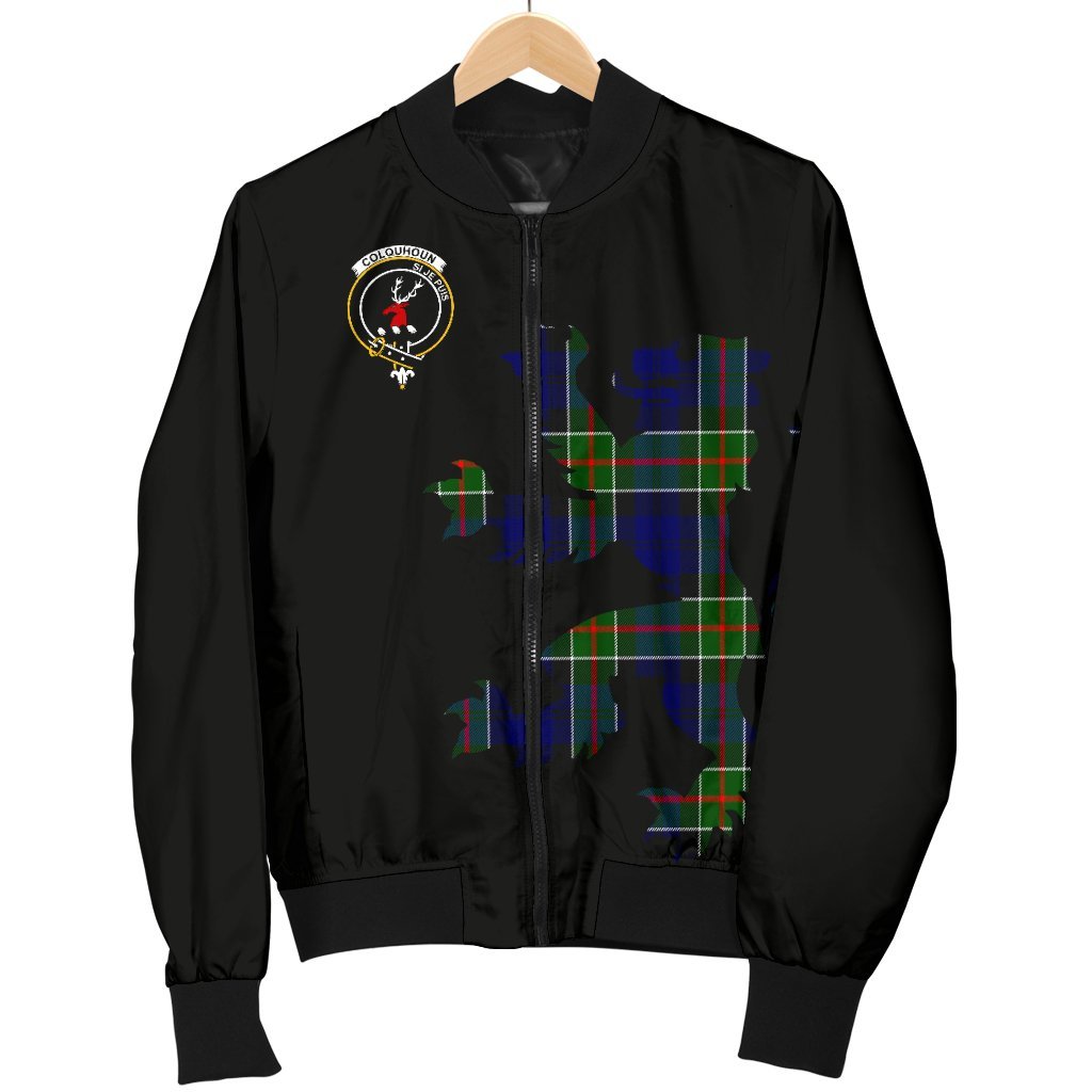 Colquhoun Tartan Bomber Jacket Lion & Thistle