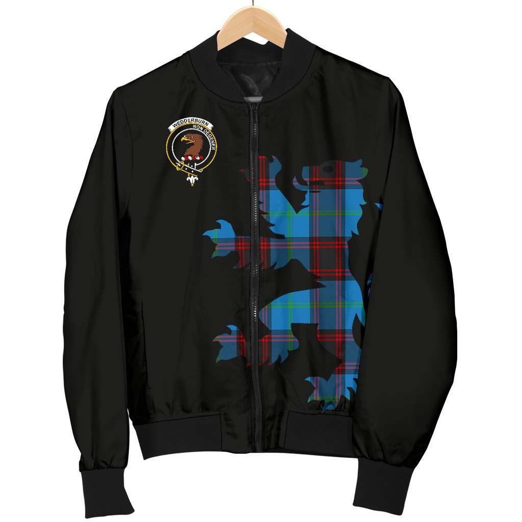 Wedderburn Tartan Bomber Jacket Lion & Thistle