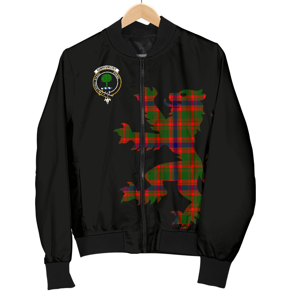 Kinninmont Tartan Bomber Jacket Lion & Thistle