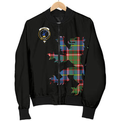 Stirling (of Cadder-Present Chief) Tartan Bomber Jacket Lion & Thistle