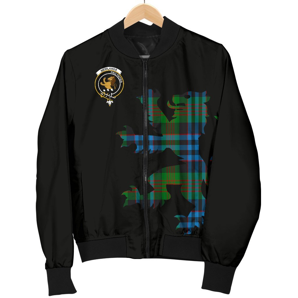 Newlands Tartan Bomber Jacket Lion & Thistle