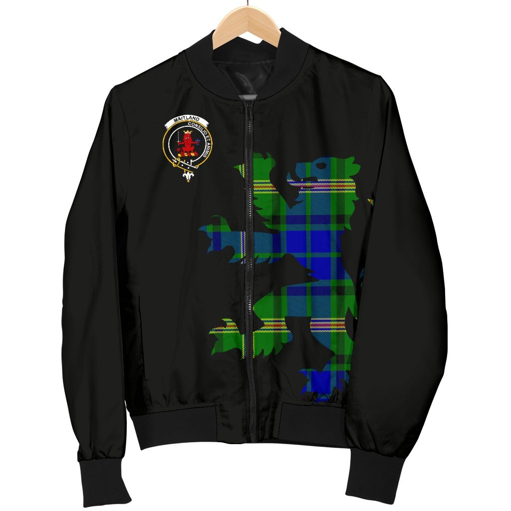 Maitland Tartan Bomber Jacket Lion & Thistle