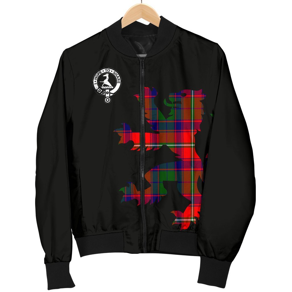 Roxburgh Tartan Bomber Jacket Lion & Thistle